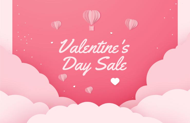 20% Off  Valentine's Day Sale