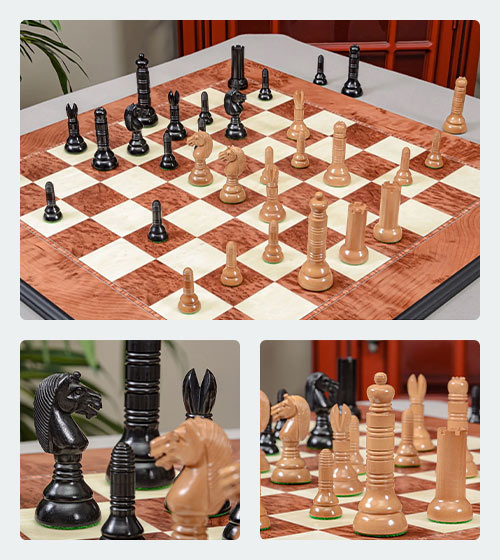 The Philidor Series Chess Pieces 