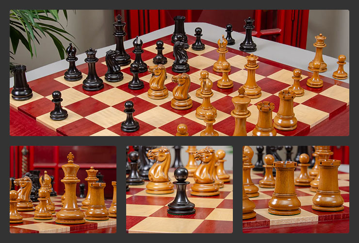 The Original 1849 Vintage Series Chess Pieces