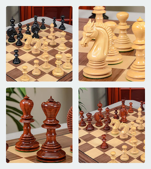 The Segura Series Luxury Chess Pieces 