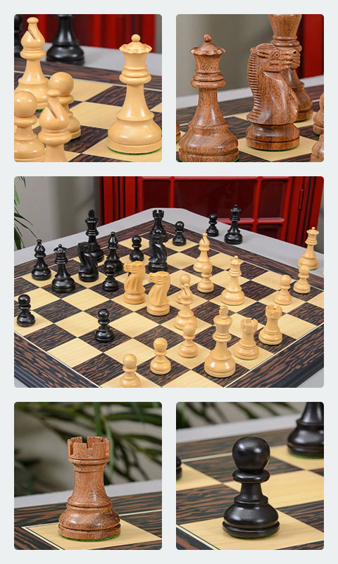 The International Series Chess Pieces 