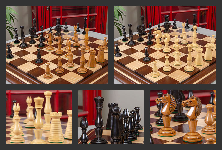The Strand Series Timeless Chess Pieces 