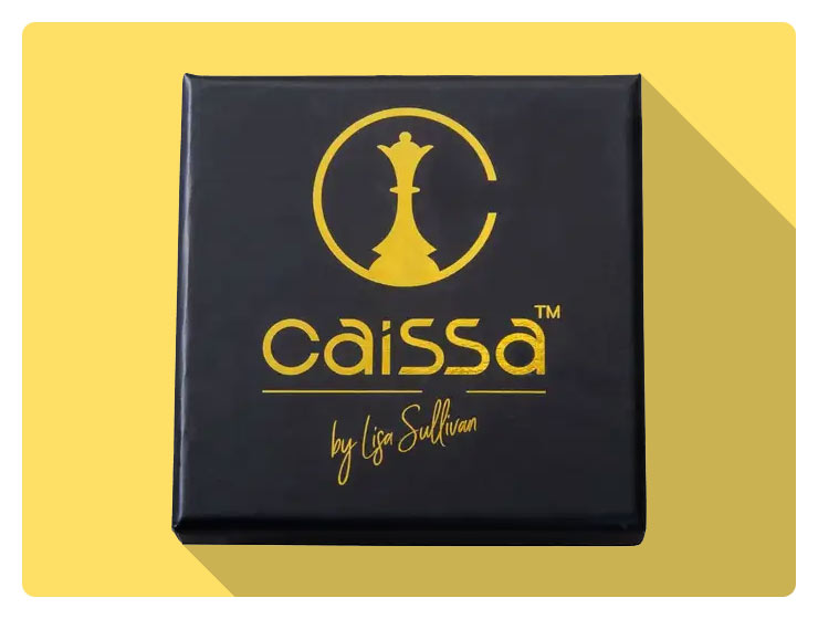 Caissa Collection Chess Pendant Necklace
