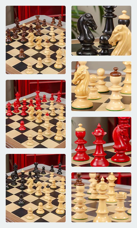 The New Austrian Coffeehouse Series Chess Pieces 