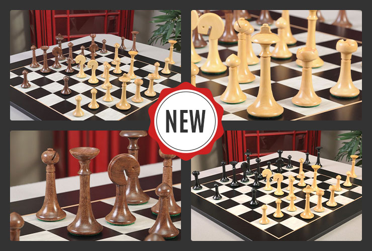 Introducing the Metropolis Series Chess Pieces - 3.75" King