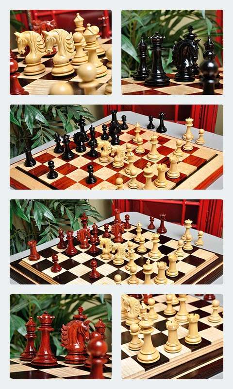 The Bergamo Series Artisan Chess Pieces - 4.4" King